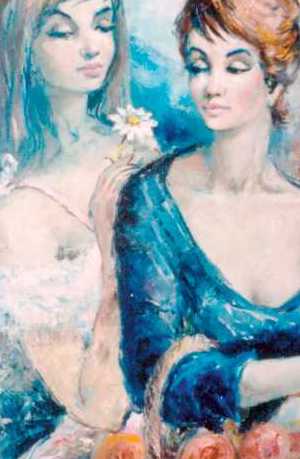 Americo Makk - Untitled - Original Painting - Oil