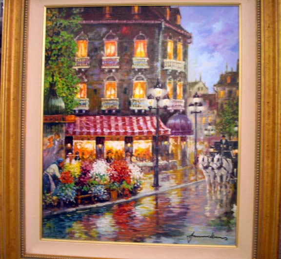 Americo Makk - Vivid Colors - Limited Edition Serigraph on Canvas 