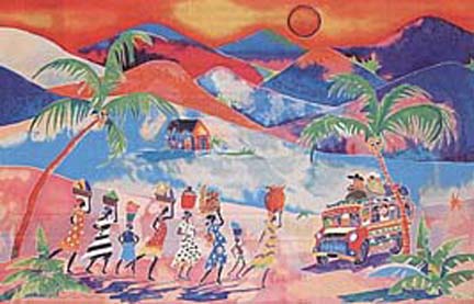 Jennifer Markes - Dieu Si Bon - Limited Edition Serigraph 