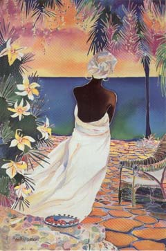 Jennifer Markes - When Morning Breaks Dawn - Limited Edition Serigraph 