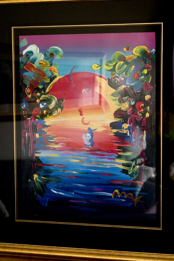 Peter Max - Better World III - Original Mixed Media / Acrylic / Color Lithography