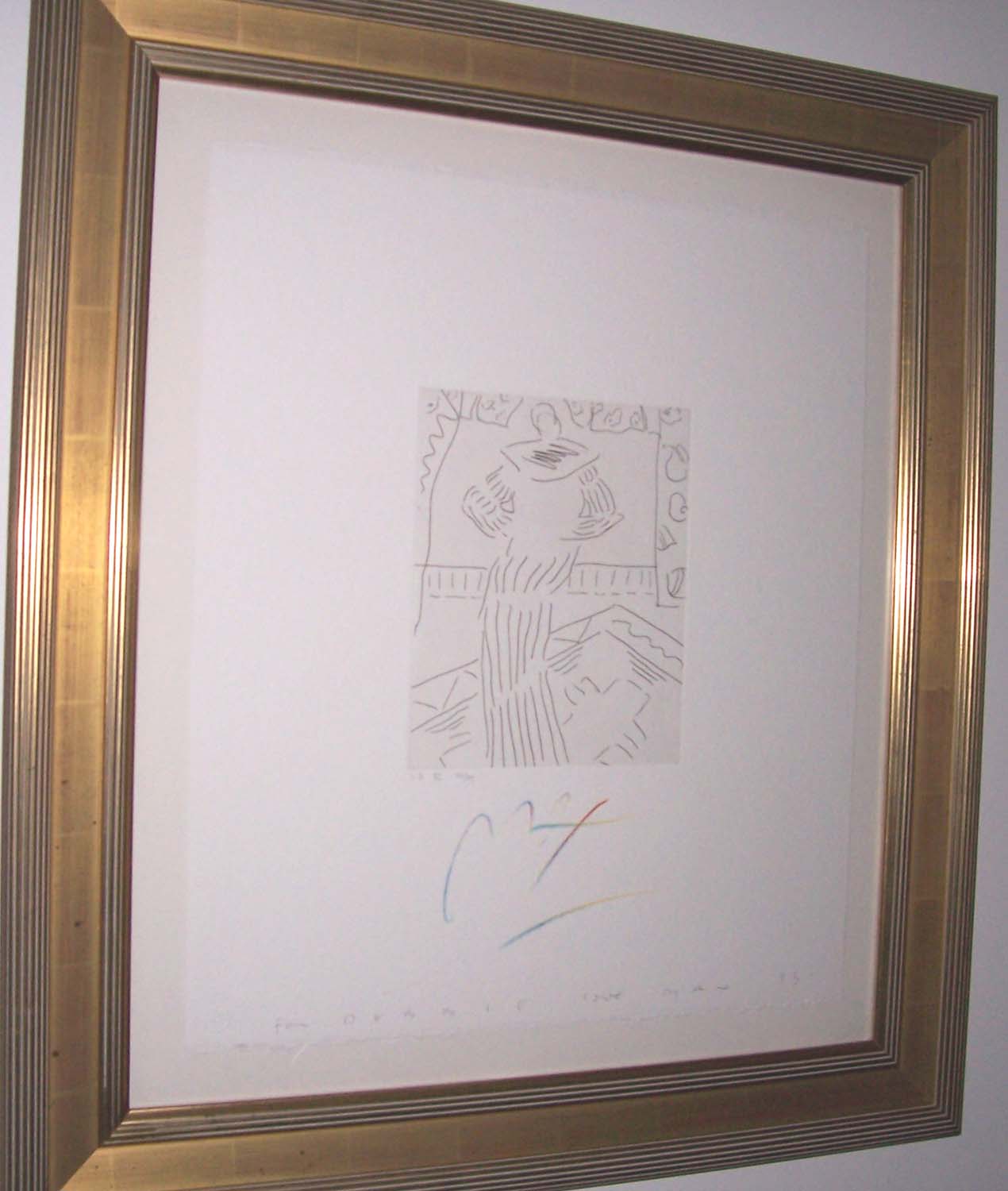 Peter Max - Homage To Picasso V. 3 XI - Limited Edition Etching