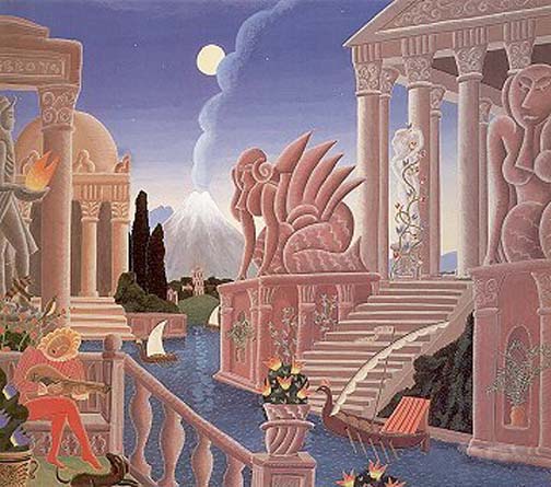 Thomas McKnight - Atlantis - Limited Edition Serigraph