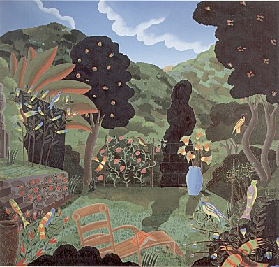 Thomas McKnight - Austrian Garden - Limited Edition Serigraph