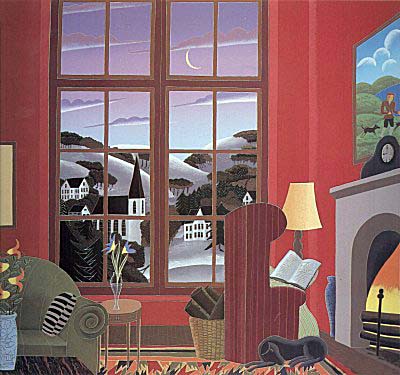 Thomas McKnight - Cold Springs Harbor - Limited Edition Serigraph