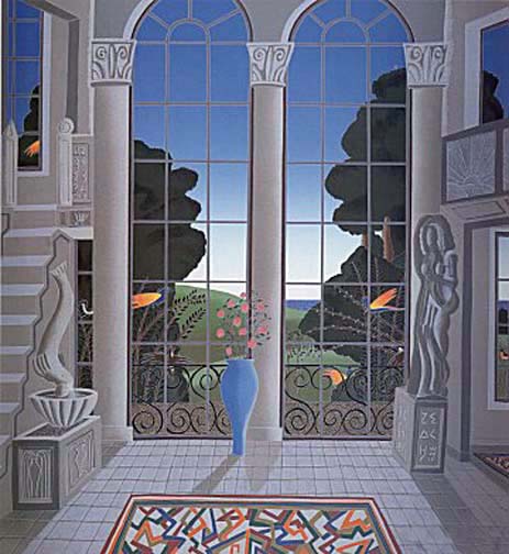 Thomas McKnight - Conservatory - Limited Edition Serigraph