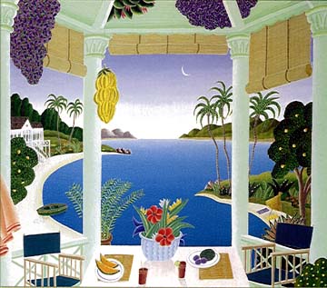 Thomas McKnight - Hana Cove - Limited Edition Serigraph