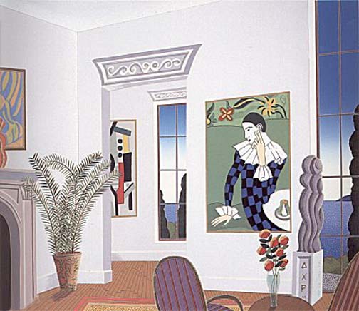 Thomas McKnight - Harlequin - Limited Edition Serigraph