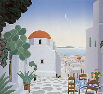 Thomas McKnight - Chapel - Limited Edition Serigraph