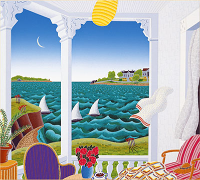 Thomas McKnight - New England Suite - Limited Edition Serigraph