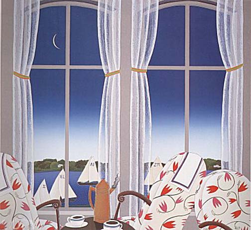 Thomas McKnight - Newport Sailing - Limited Edition Serigraph