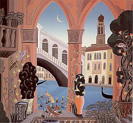 Thomas McKnight - Rialto - Limited Edition Serigraph