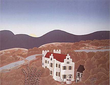 Thomas McKnight - Schloss Renseck - Limited Edition Serigraph