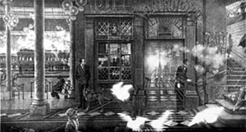 Peter Milton - Interiors VII: The Train From Munich - Limited Edition Intaglio