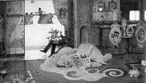 Peter Milton - Les Belles Et La Bte I: The Rehearsal - Limited Edition Intaglio