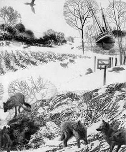 Peter Milton - Light Sweet Crude - Limited Edition Intaglio
