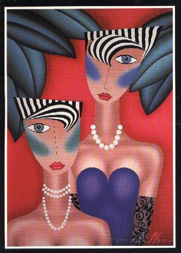 Robin Morris - At The Cat Club - Limited Edition Lithograph