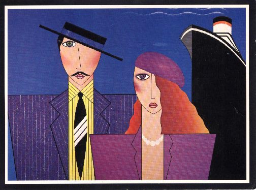 Robin Morris - Bon Voyage - Limited Edition Lithograph