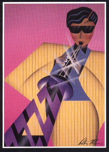 Robin Morris - Calypso - Limited Edition Lithograph