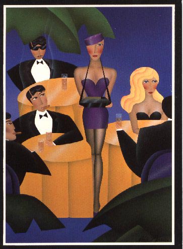 Robin Morris - Cigars, Cigarettes - Limited Edition Lithograph