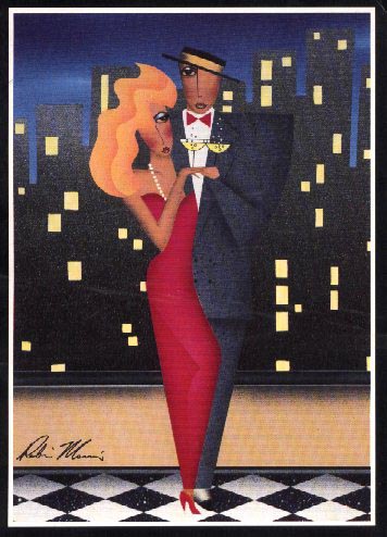 Robin Morris - City Lights - Limited Edition Lithograph