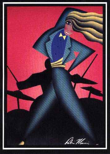 Robin Morris - Jumpin Jive - Limited Edition Lithograph
