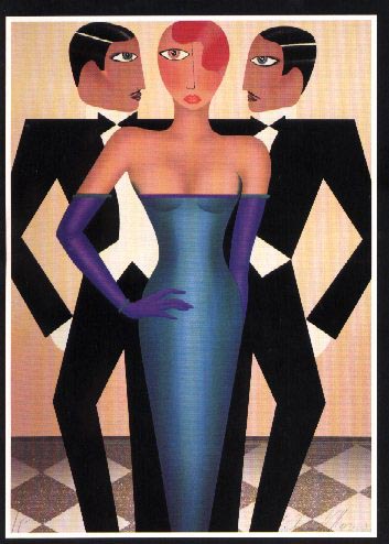 Robin Morris - Rivals - Limited Edition Lithograph