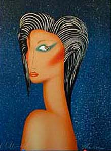 Robin Morris - Sultry - Limited Edition Lithograph