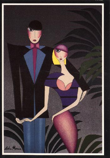 Robin Morris - The Couple - Limited Edition Lithograph