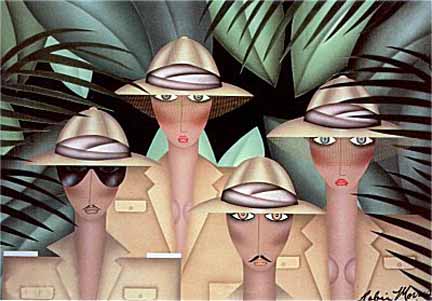 Robin Morris - The Expedition - Limited Edition Lithograph