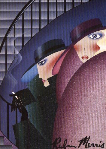 Robin Morris - Waiting For The Boys - Limited Edition Lithograph