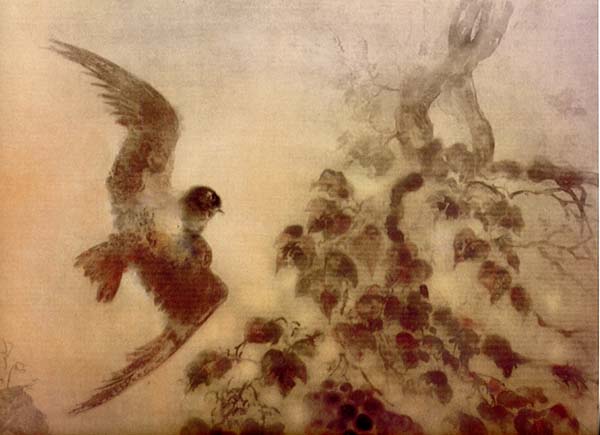 Kaiko Moti - En Plein Vol - Limited Edition Aquatint Etching