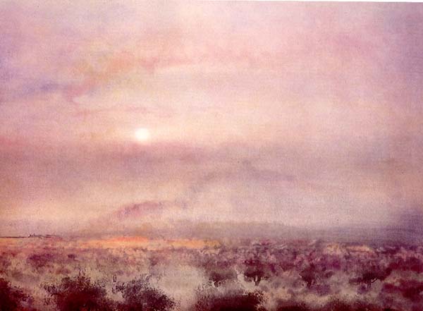 Kaiko Moti - Entre Ciel Et Terre - Limited Edition Aquatint Etching