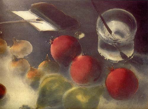 Kaiko Moti - Study For A Still Life - Limited Edition Aquatint Etching