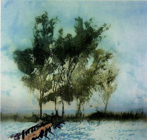 Kaiko Moti - The Bridge - Limited Edition Aquatint