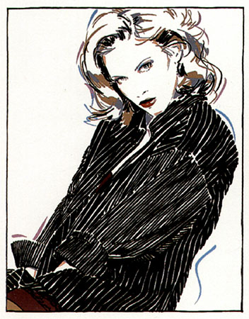 Dennis Mukai - Barbara Moore - Limited Edition Serigraph