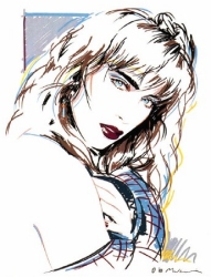 Dennis Mukai - Caren - Limited Edition Serigraph