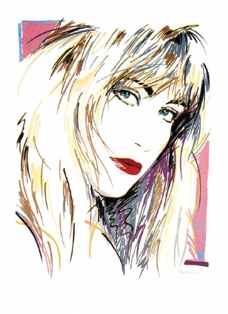 Dennis Mukai - Art World Expo 1987 - D'Lee - Limited Edition Serigraph