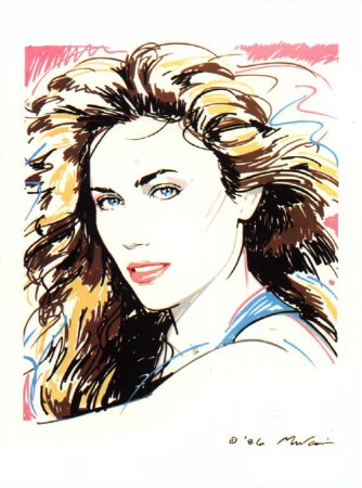 Dennis Mukai - Diana - Limited Edition Serigraph