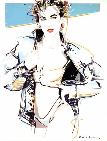 Dennis Mukai - Jonesy - Limited Edition Serigraph