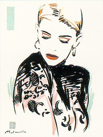 Dennis Mukai - Lace - Limited Edition Serigraph