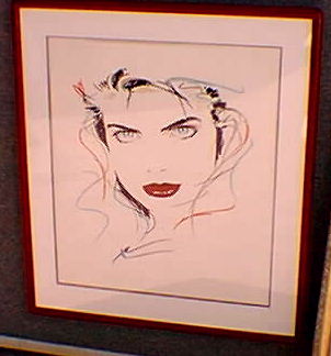 Dennis Mukai - Lisa - Limited Edition Serigraph