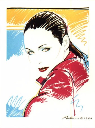 Dennis Mukai - Ronnie - Limited Edition Serigraph