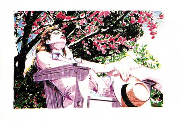 Dennis Mukai - Spring - Limited Edition Serigraph
