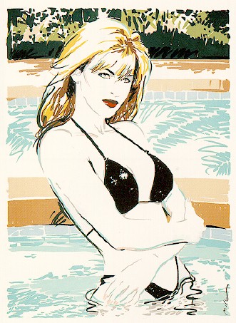 Dennis Mukai - Summer - Limited Edition Serigraph