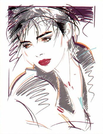 Dennis Mukai - Ursula - Limited Edition Serigraph