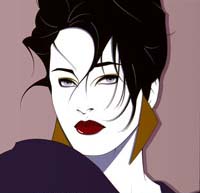 Patrick Nagel - Commemorative NC1 - Limited Edition Serigraph