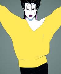 Patrick Nagel - Commemorative NC8 - Limited Edition Serigraph