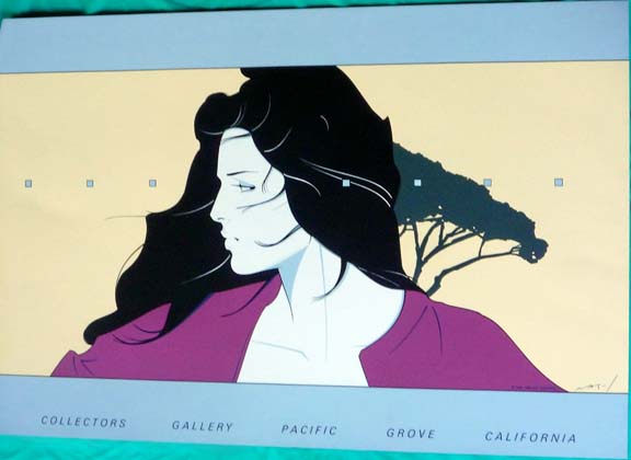 Patrick Nagel - Collector's Gallery - Pacific Grove - Limited Edition Serigraph