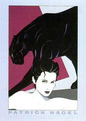Patrick Nagel - Dyansen 57 - Limited Edition Serigraph